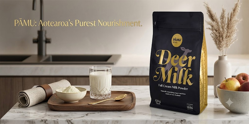 Pāmu Deer Milk New Zealand